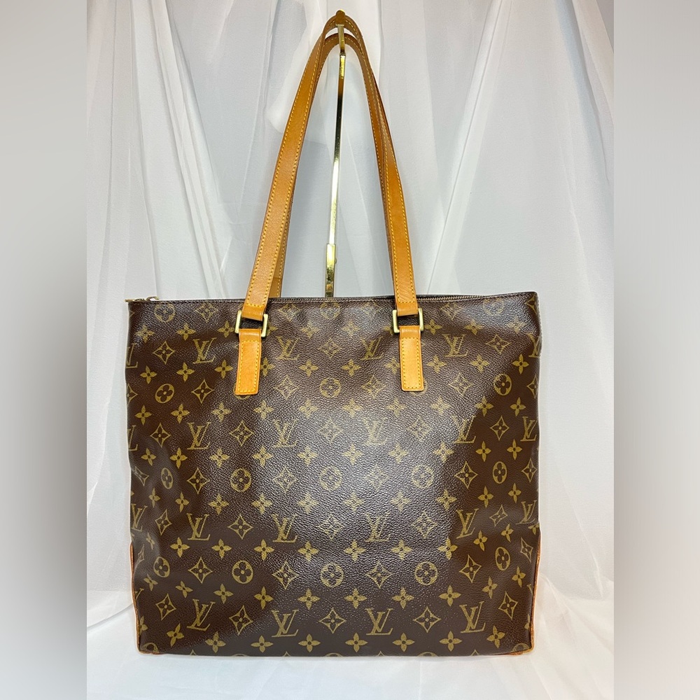 Authentic Louis Vuitton Monogram Cabas Mezzo MM Tote